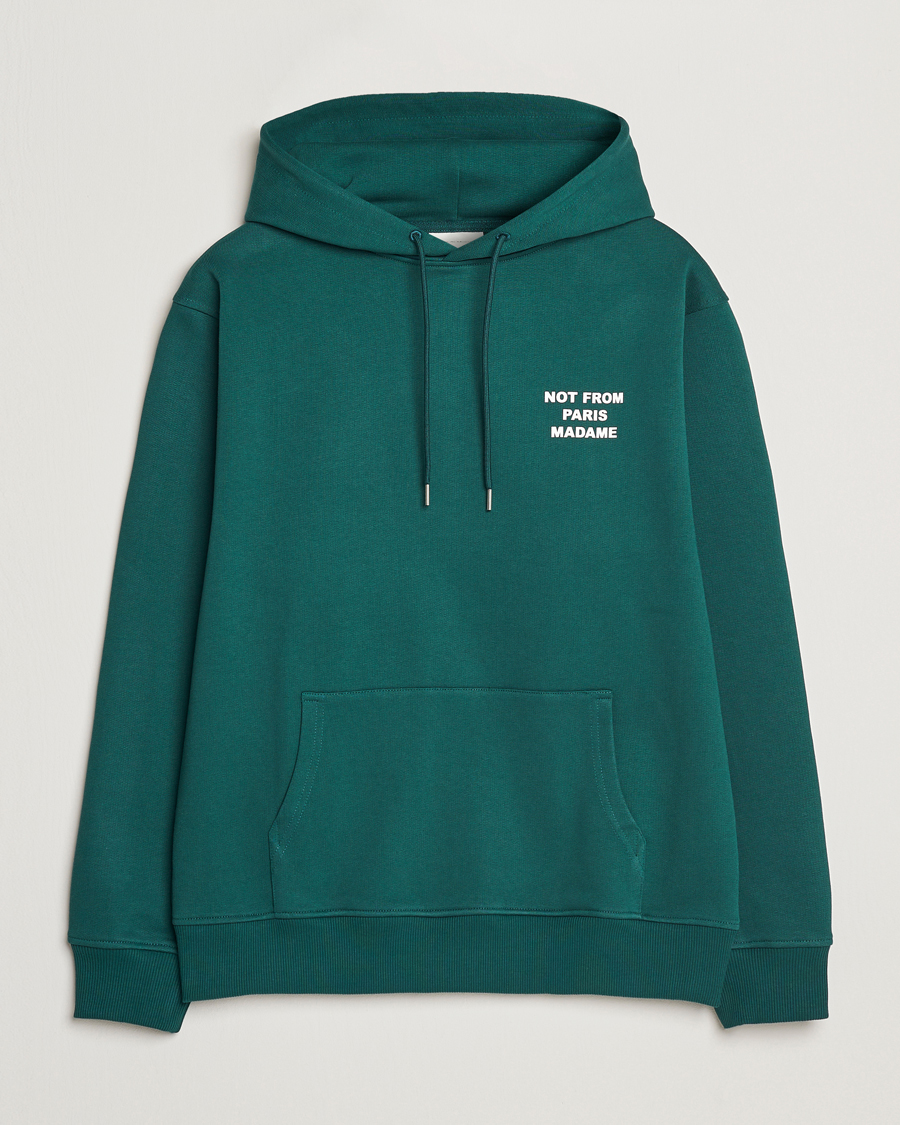 Homme | Pulls Et Tricots | Drôle de Monsieur | Slogan Hoodie Dark Green