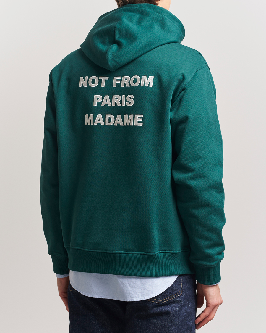 Homme | Pulls Et Tricots | Drôle de Monsieur | Slogan Hoodie Dark Green