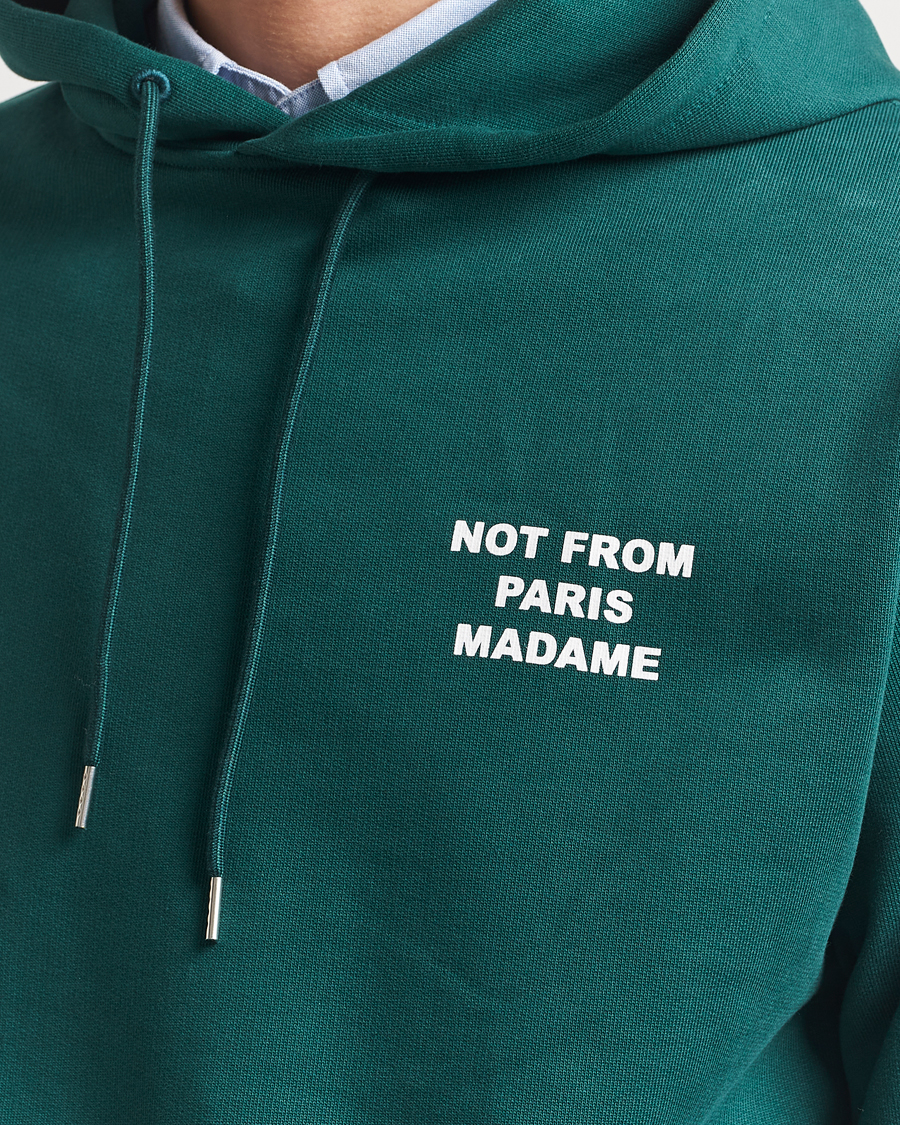 Homme | Pulls Et Tricots | Drôle de Monsieur | Slogan Hoodie Dark Green