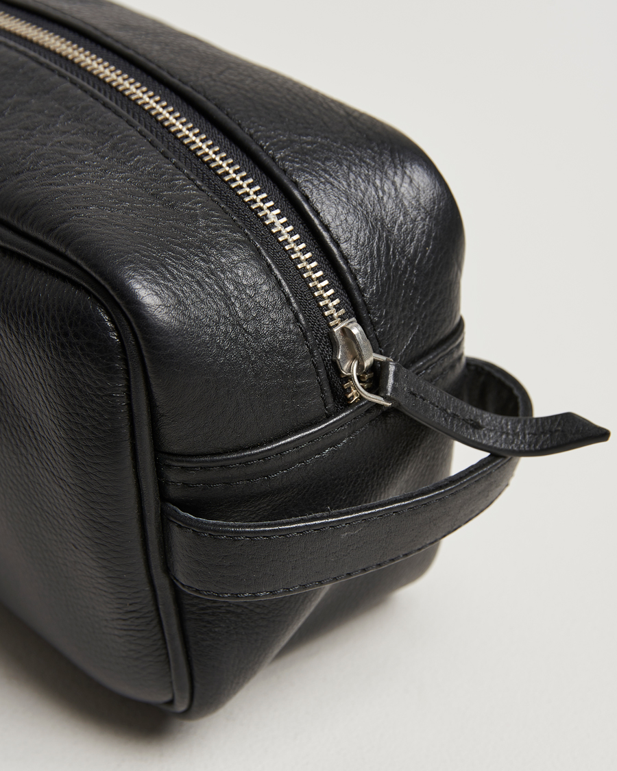 Homme | Sacs | LES DEUX | Leather Washbag Black