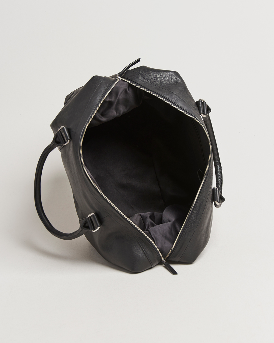 Homme | Sacs | LES DEUX | Leather Weekendbag Black