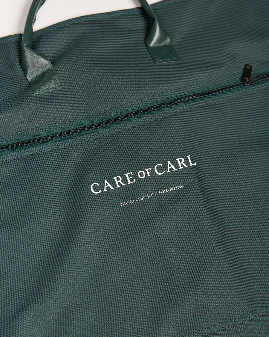 Heren | Tassen | Care with Carl | Garment Bag Classic Green