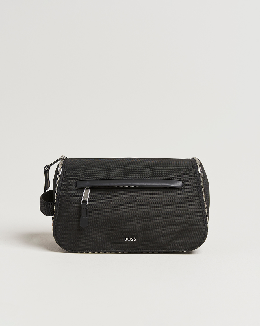 Heren | Tassen | BOSS BLACK | Highway Washbag Black