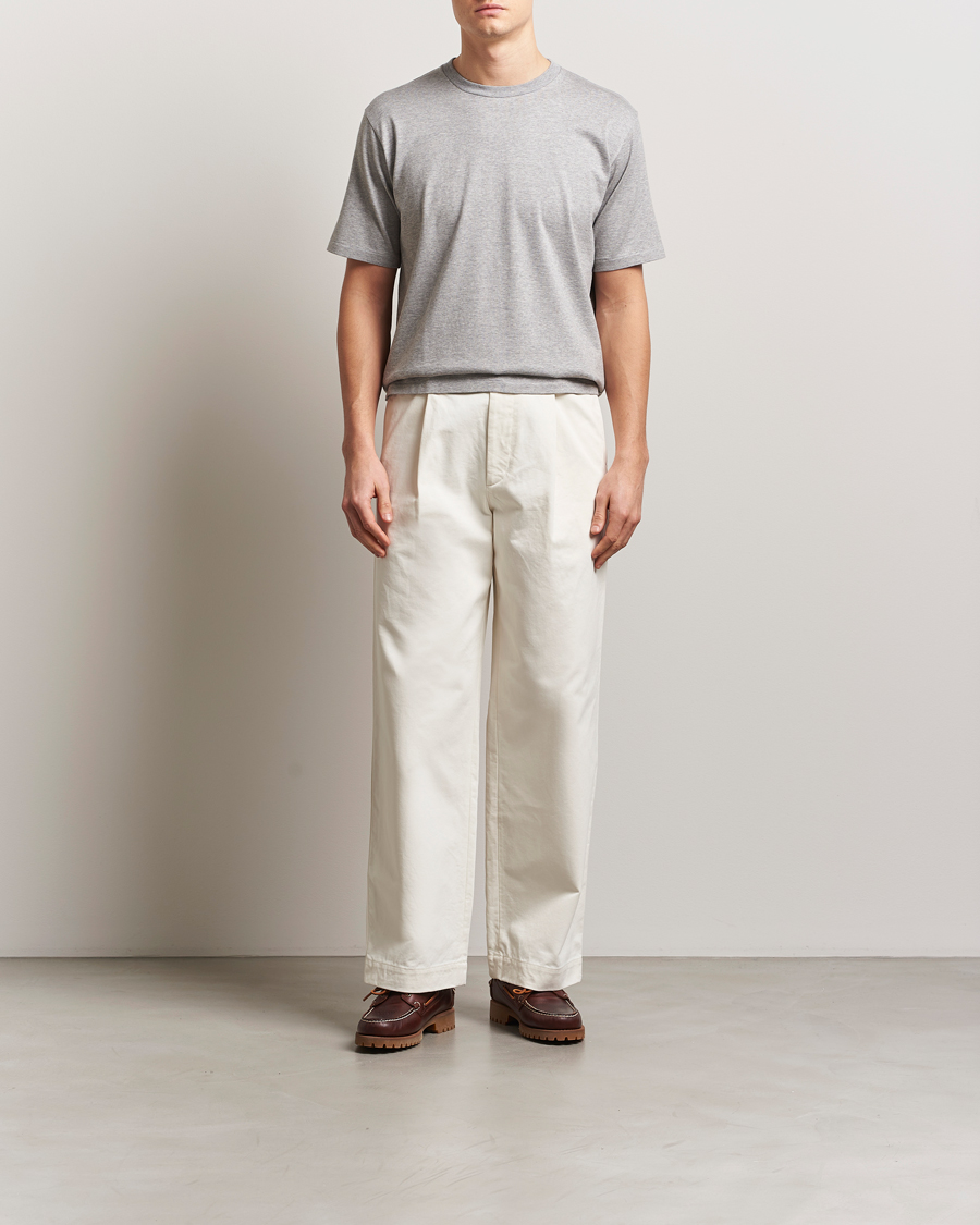 Heren | T-shirts | Auralee | Luster Plating T-Shirt Top Gray