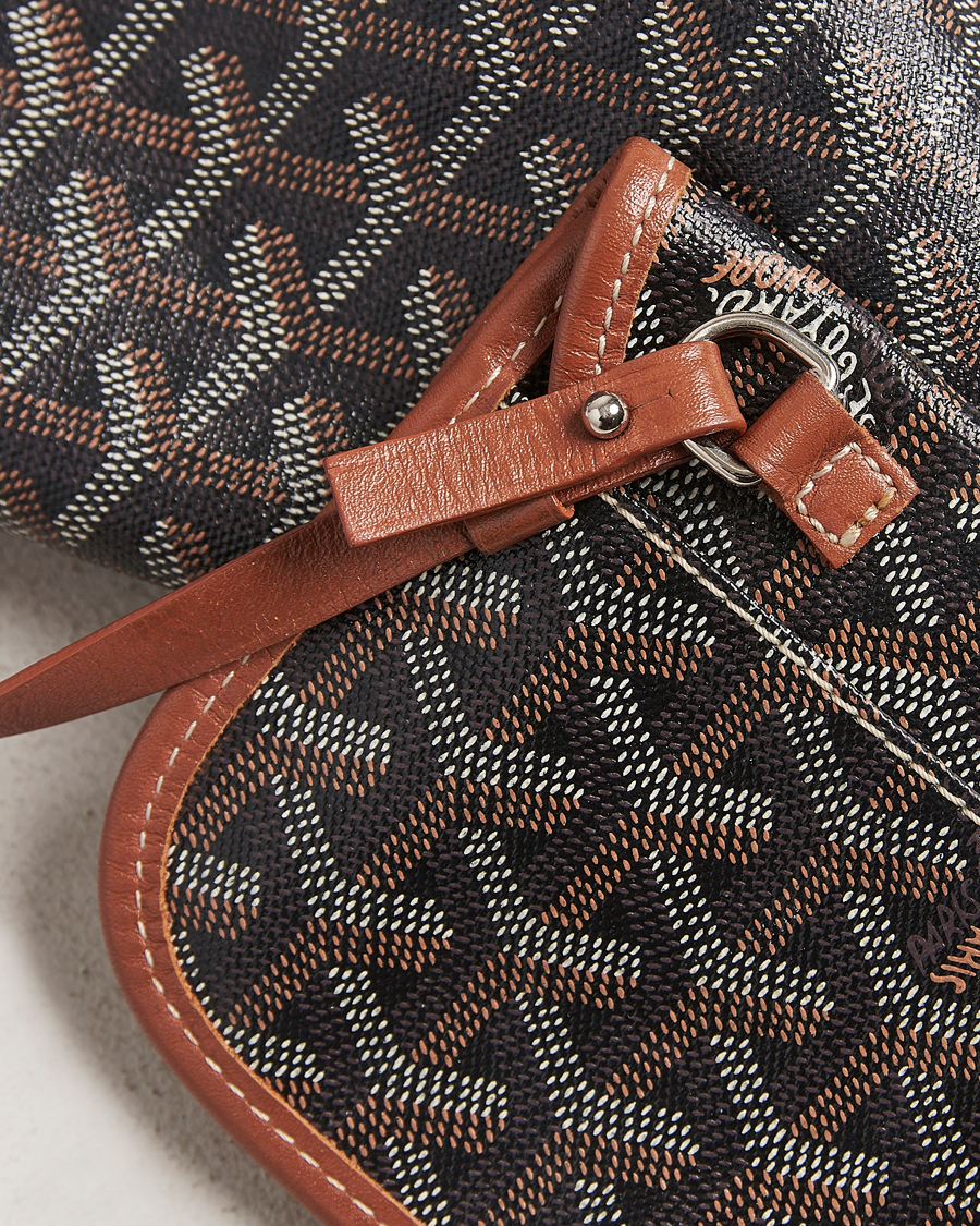 Homme | Gifts for Her | Goyard Pre-Owned | Saint Louis PM Coated Canvas Tote Bag Brown