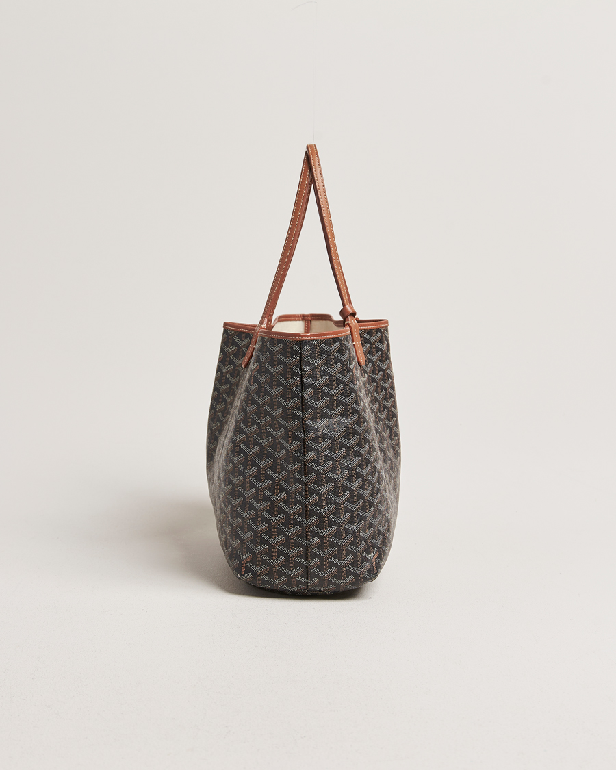 Homme | Gifts for Her | Goyard Pre-Owned | Saint Louis PM Coated Canvas Tote Bag Brown