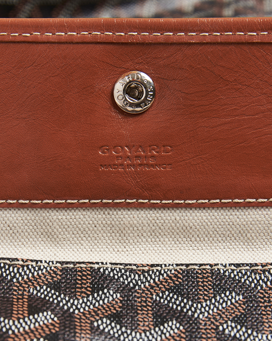 Homme | Gifts for Her | Goyard Pre-Owned | Saint Louis PM Coated Canvas Tote Bag Brown