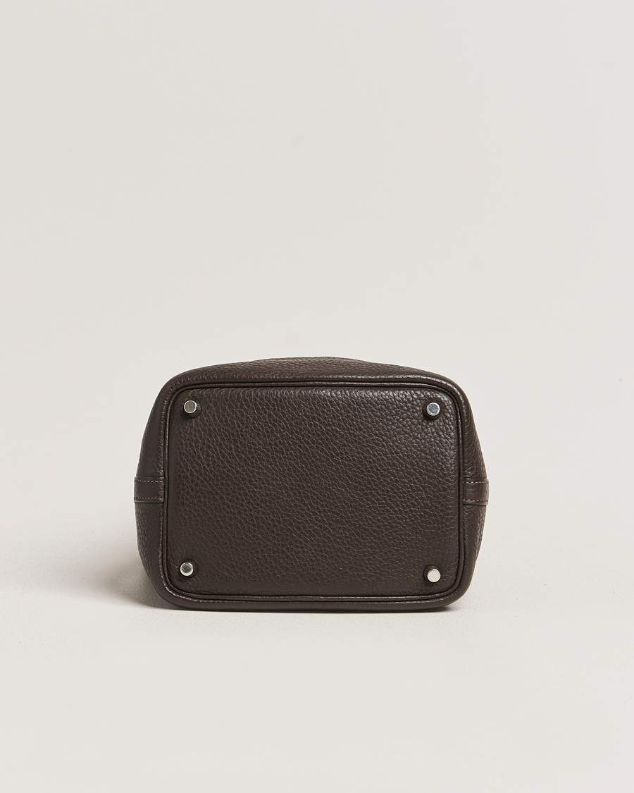 Heren | Hermès Pre-Owned Picotin Lock 18 Taurillon Chocolate | Hermès Pre-Owned | Picotin Lock 18 Taurillon Chocolate