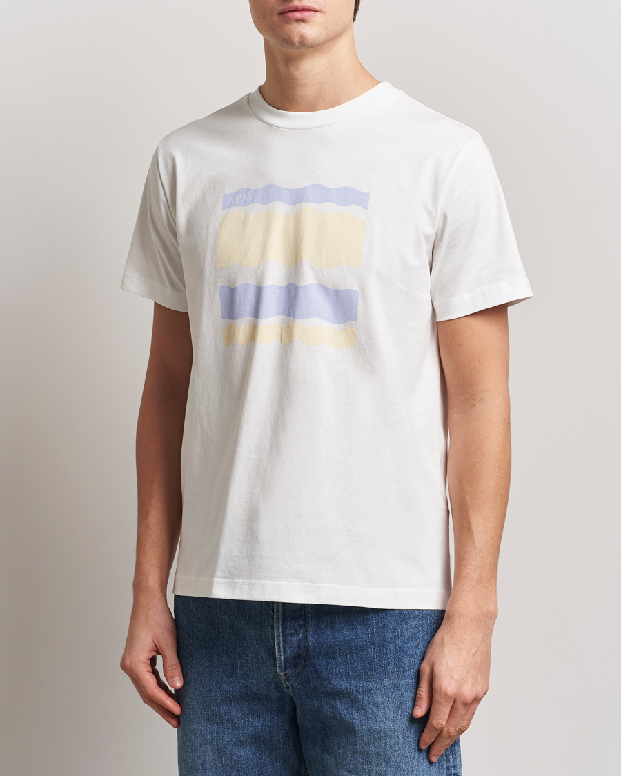 Heren | T-shirts | A.P.C. | Malone Printed T-Shirt White
