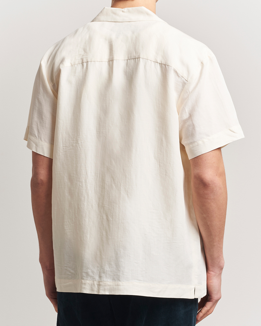 Homme | Chemises | A.P.C. | Roy Woven Short Sleeve Shirt Ecru