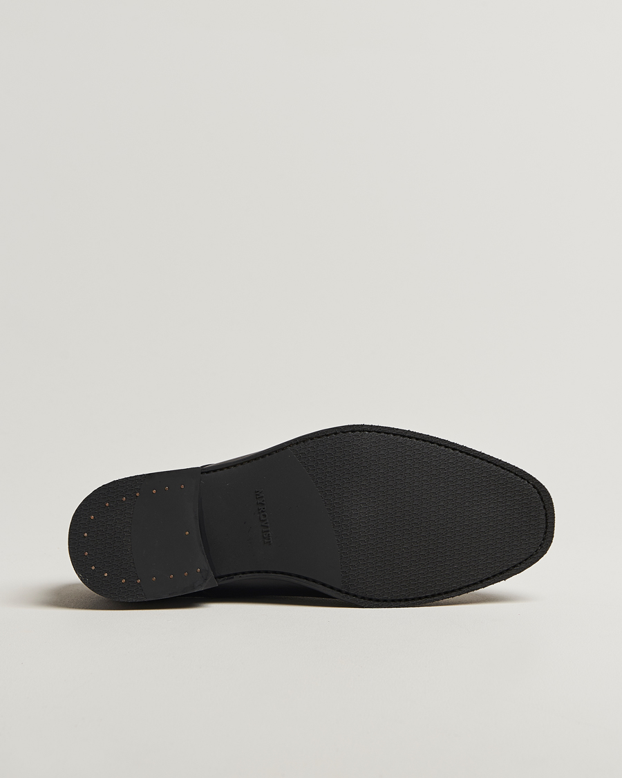 Homme | Chaussures À Boucles | Myrqvist | Ålsten Double Monkstrap Black Calf