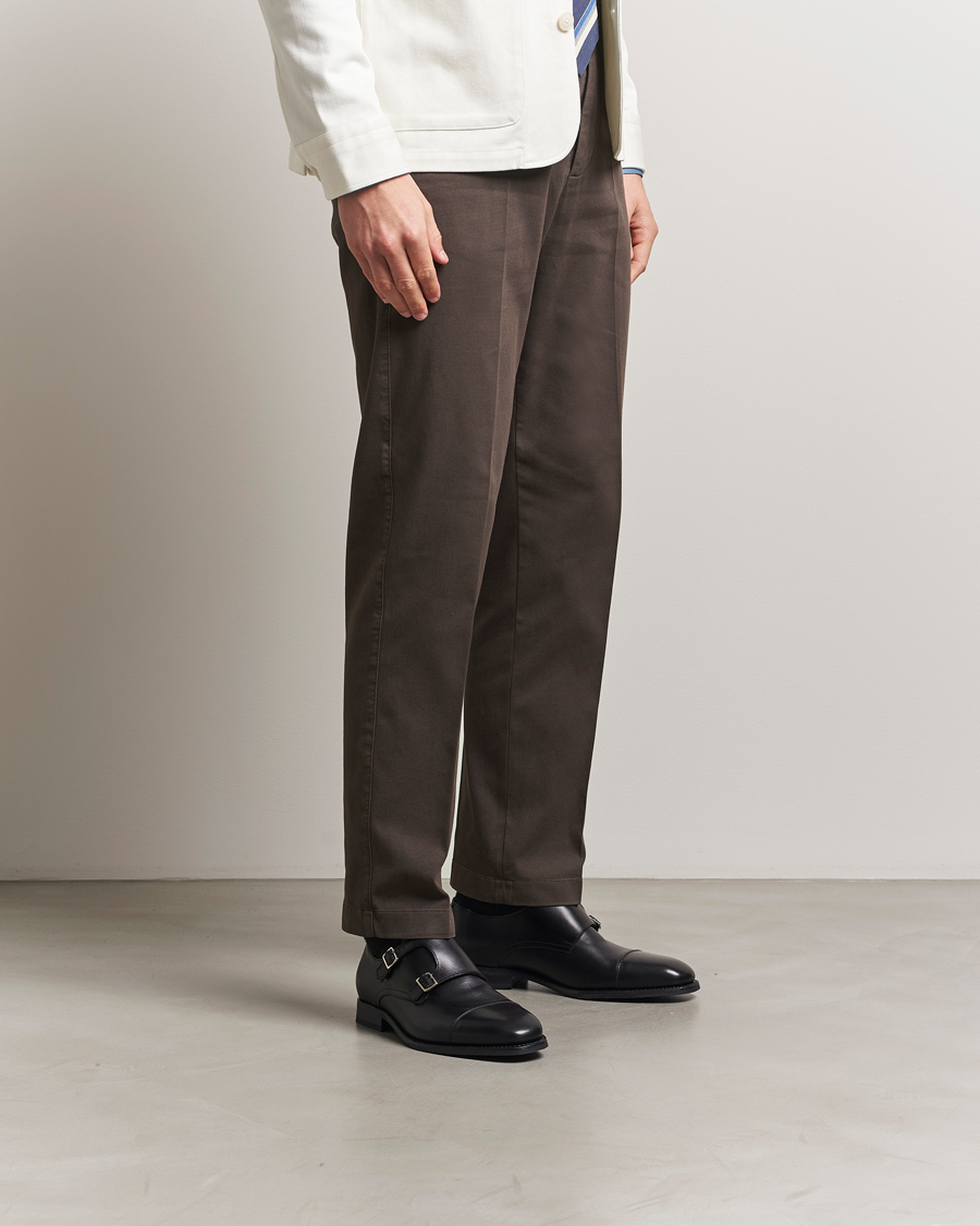 Homme | Chaussures À Boucles | Myrqvist | Ålsten Double Monkstrap Black Calf
