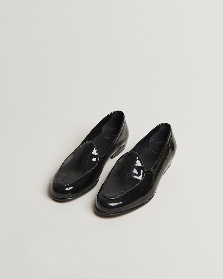 Heren | Lakschoenen | Myrqvist | Ängby Patent Loafer Black