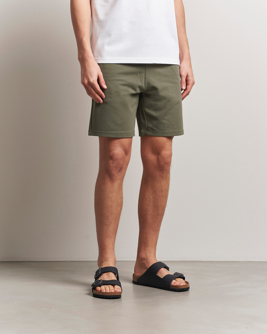 Heren | Korte broek | Bread & Boxers | Loungewear Shorts Khaki Green