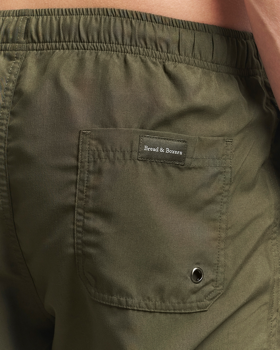 Homme | Maillots De Bain | Bread & Boxers | Swimshorts Dark Army Green