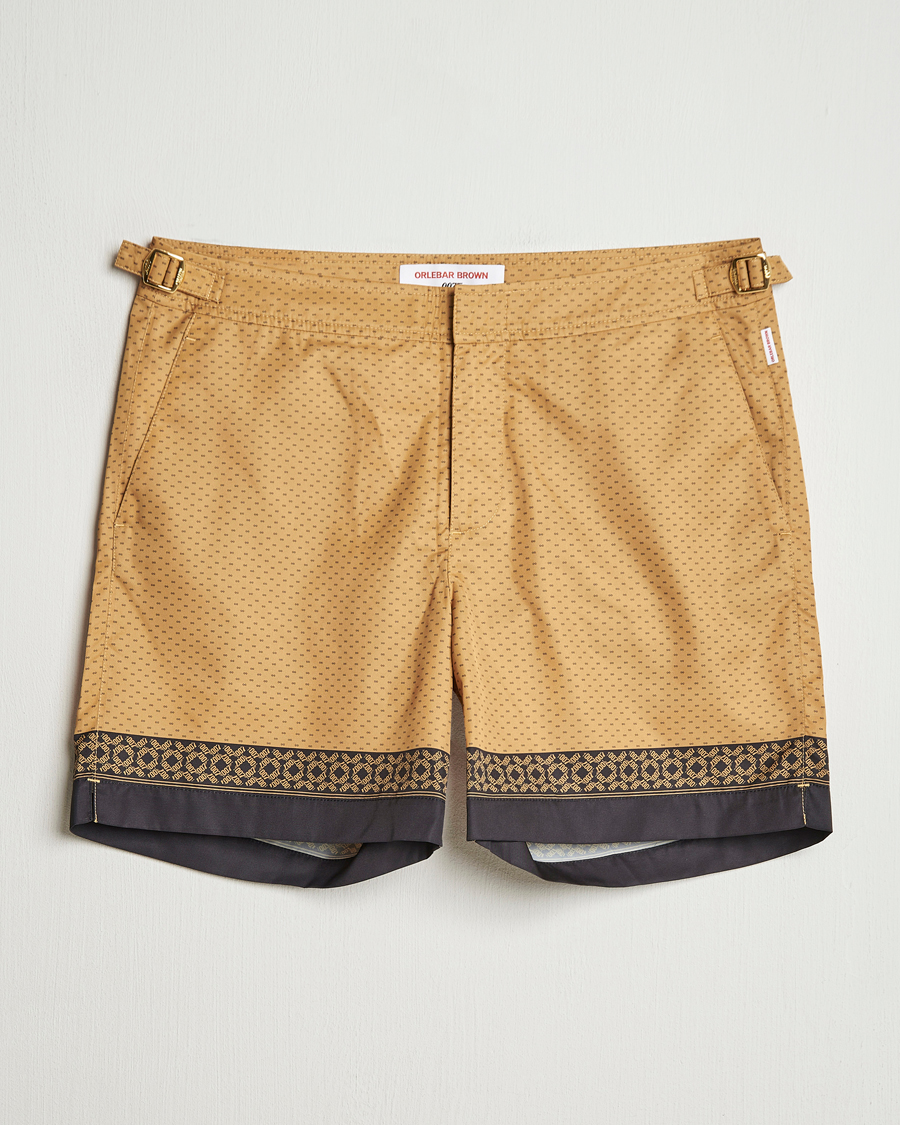 Heren | Zwembroek | Orlebar Brown | Bulldog Gold Bullion Swimshorts Gold/Black