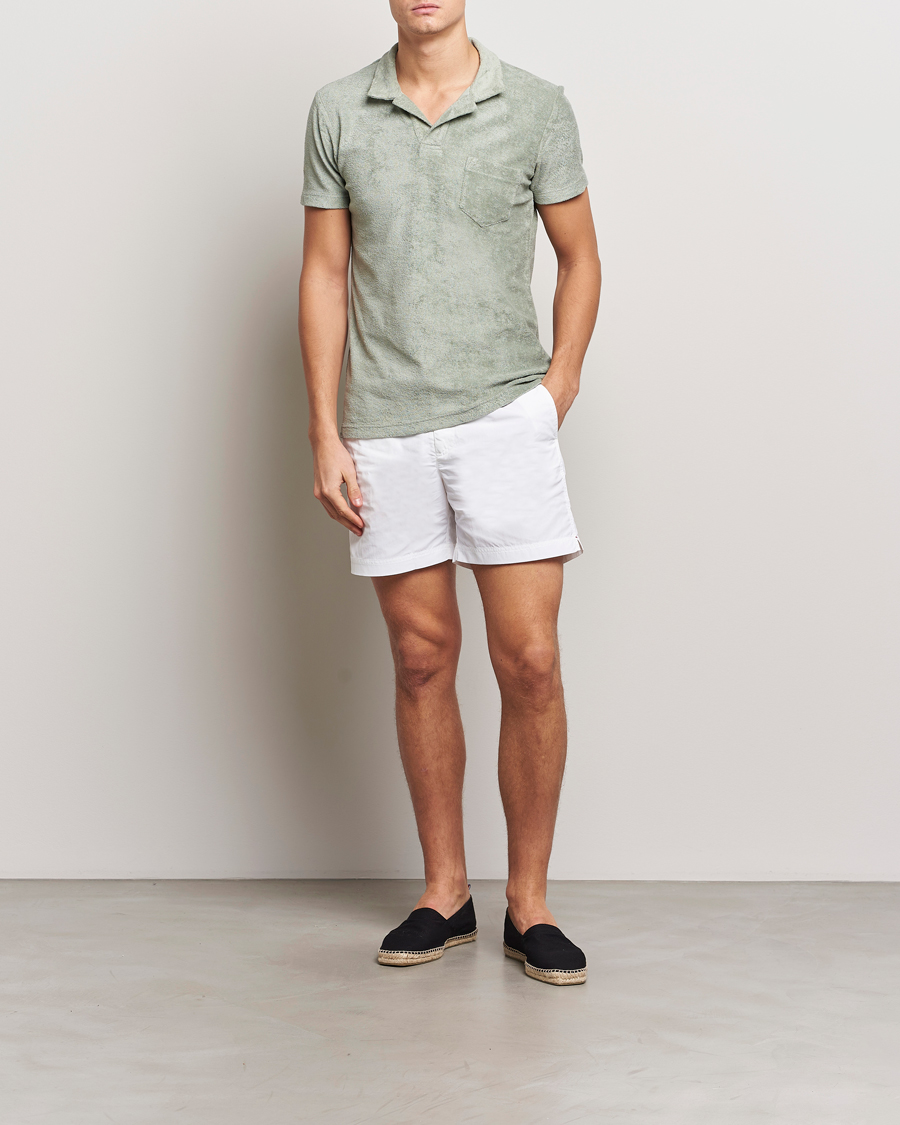 Heren | Polo's | Orlebar Brown | Terry 007 Polo Penny Green