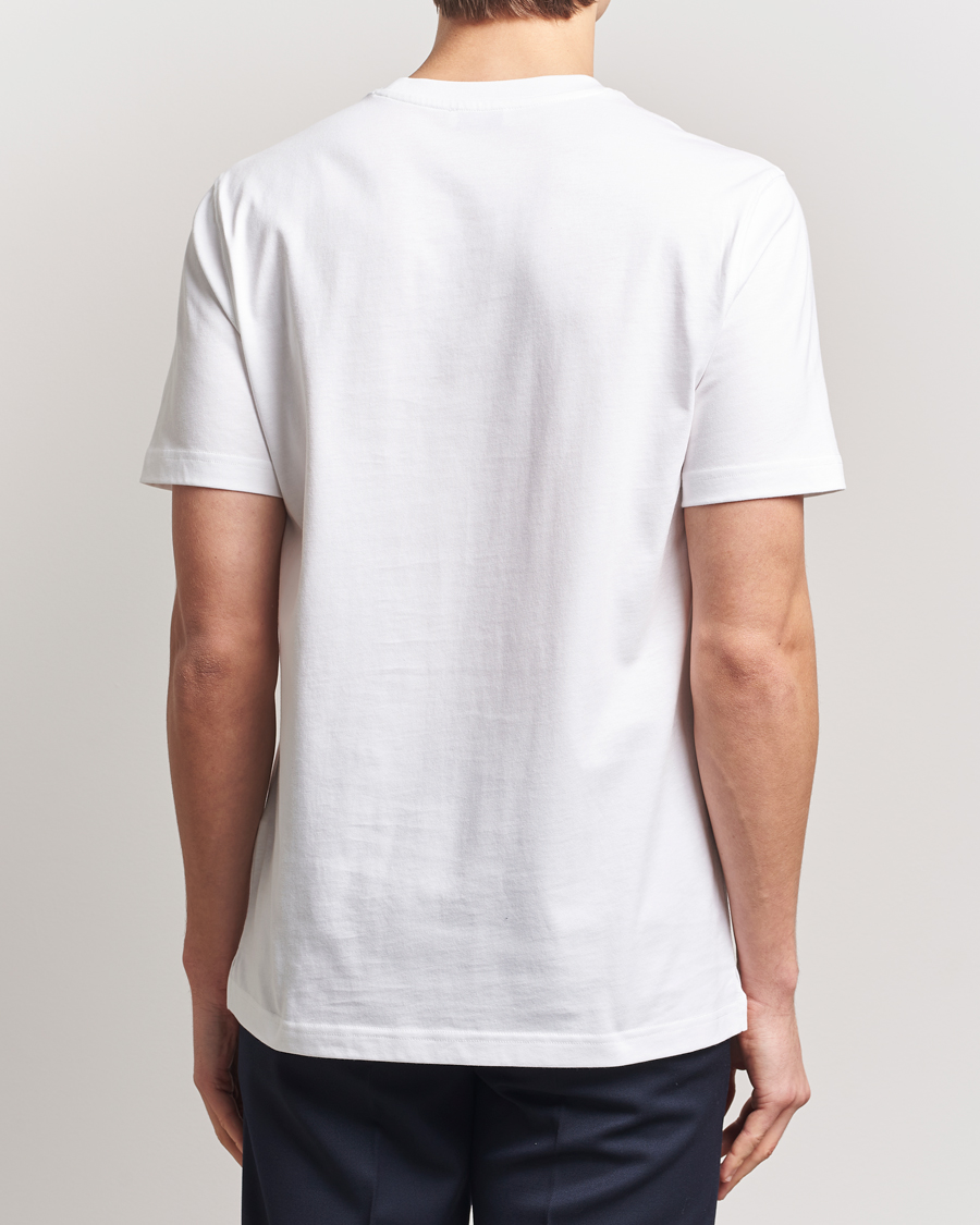 Heren | T-shirts | Eton | Mercerized Jersey Crew Neck T-Shirt White