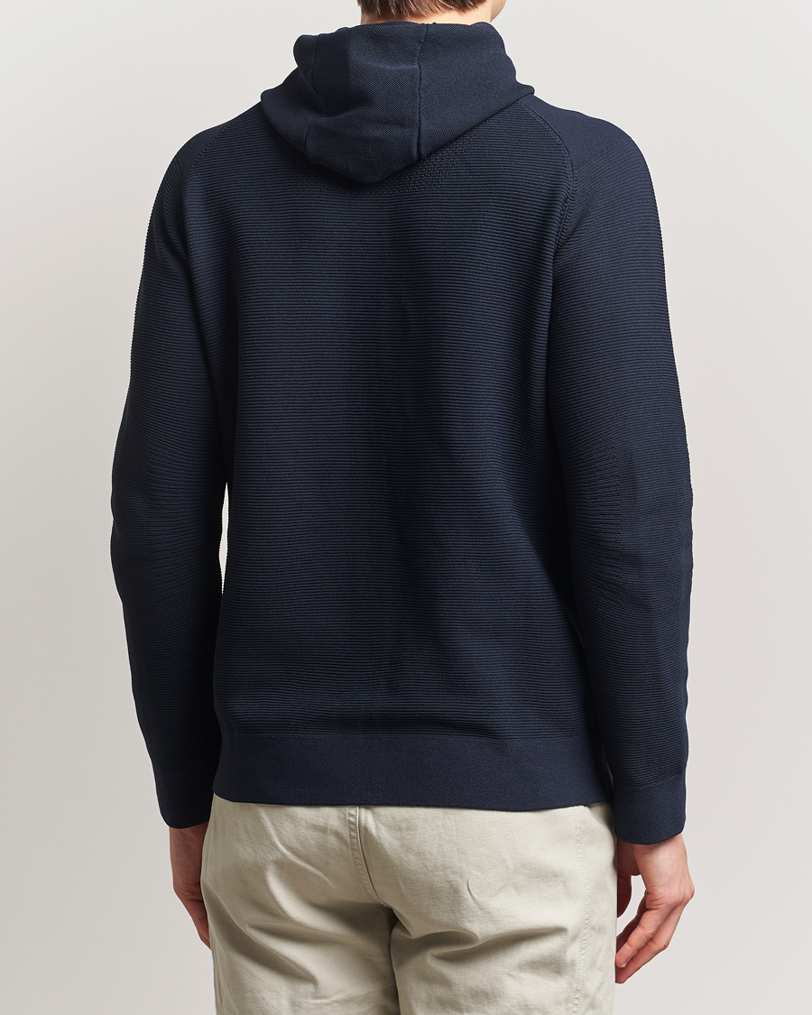 Heren | Truien | Sail Racing | Element Seamless Hooded Full Zip Dark Navy