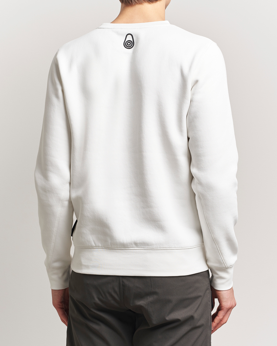 Heren | Truien | Sail Racing | Bowman Crew Neck Sweatshirt Storm White