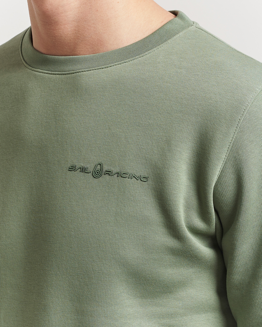 Heren | Truien | Sail Racing | Bowman Crew Neck Sweatshirt Hedge Green