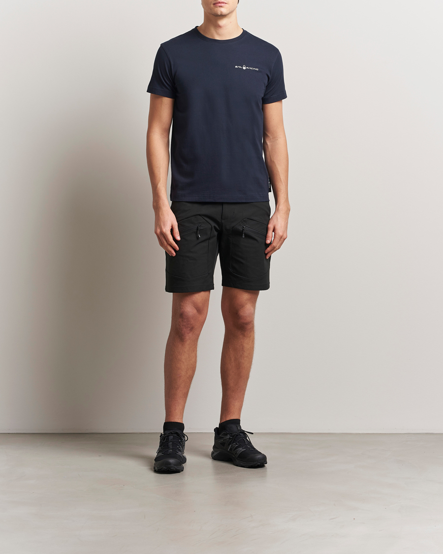 Heren | T-shirts | Sail Racing | Bowman Crew Neck T-Shirt Dark Navy