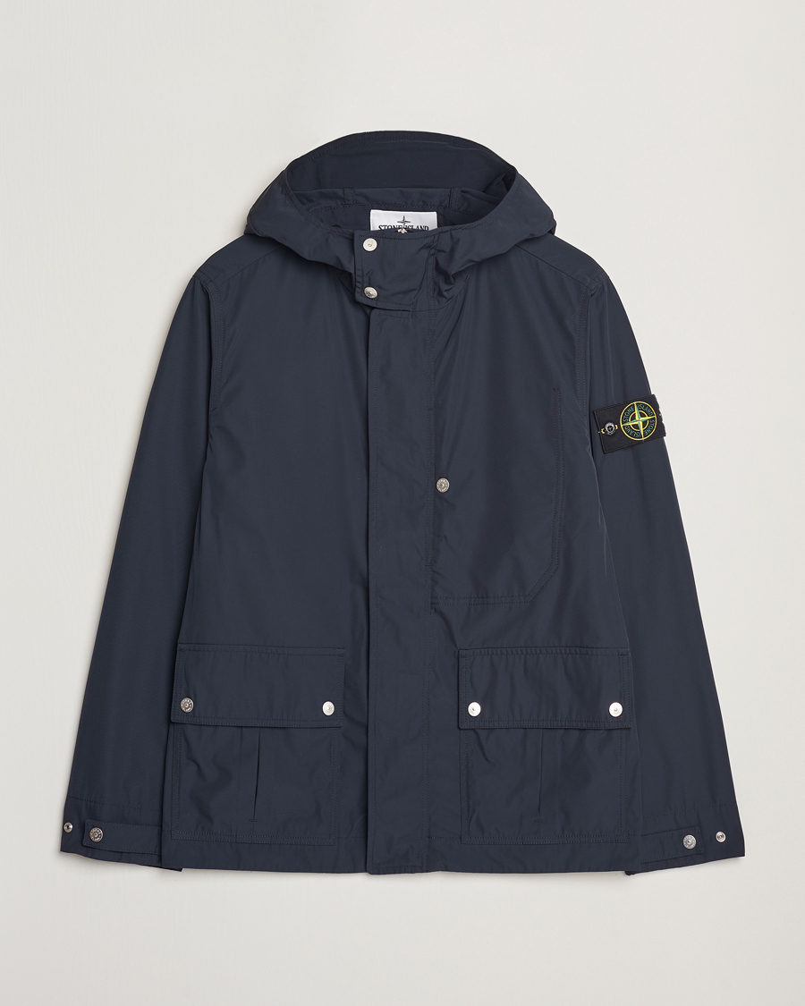 Heren | Jassen | Stone Island | Micro Twill Short Parka Navy Blue