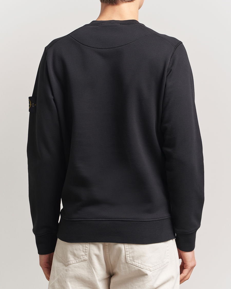 Homme | Pulls Et Tricots | Stone Island | Garment Dyed Fleece Sweatshirt Black