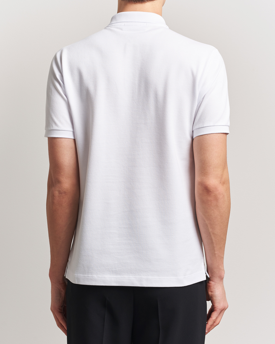 Homme | Polos | Stone Island | Organic Cotton Pique Polo White