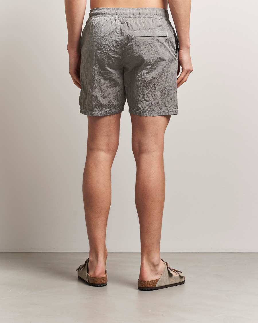Homme | Maillots De Bain | Stone Island | Nylon Metal Econyl Swimshorts Pearl Grey