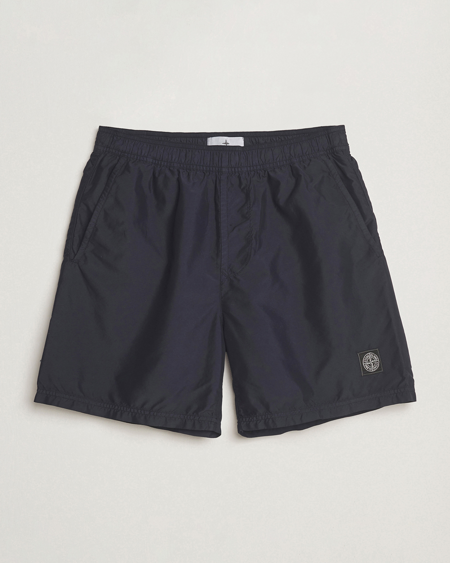 Homme | Maillots De Bain | Stone Island | Brushed Nylon Swimshorts Navy Blue
