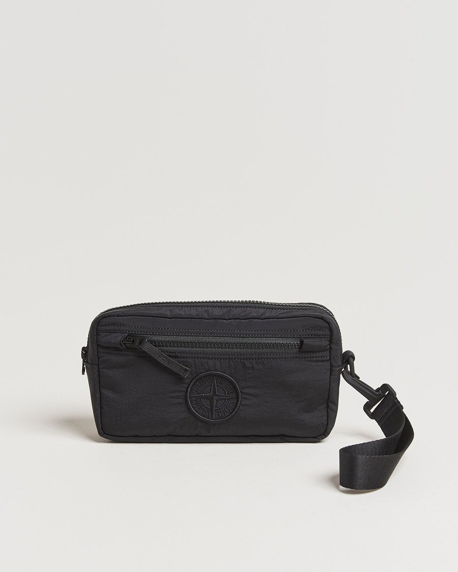 Homme | Stone Island Nylon Metal Pouch Black | Stone Island | Nylon Metal Pouch Black