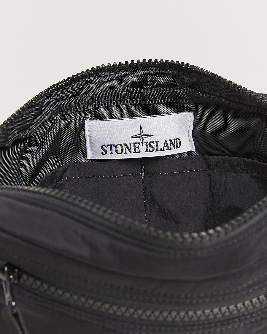 Homme | Stone Island Nylon Metal Pouch Black | Stone Island | Nylon Metal Pouch Black