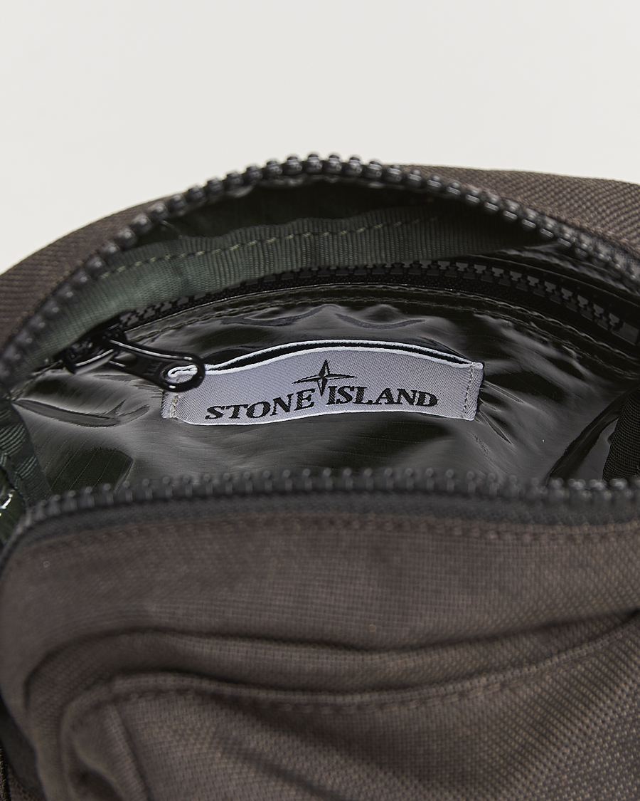 Homme | Sacs | Stone Island | Cordura Cross Body Bag Lead Grey