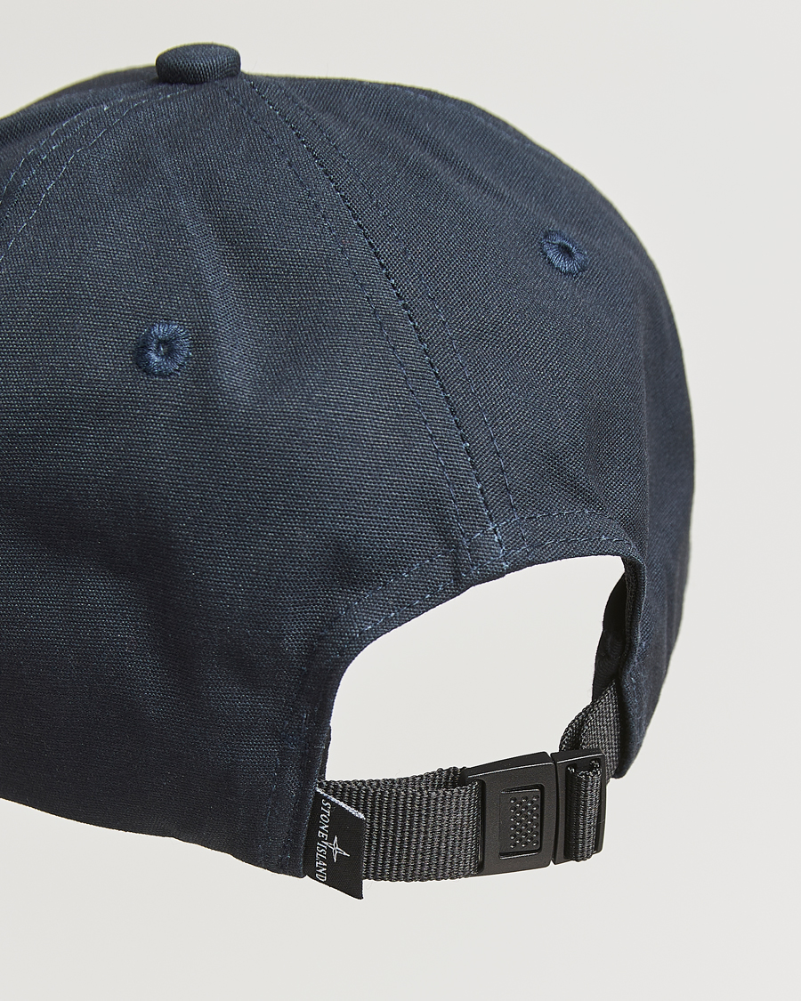Homme | Bobs Et Casquettes | Stone Island | Classic Cotton Cap Navy Blue