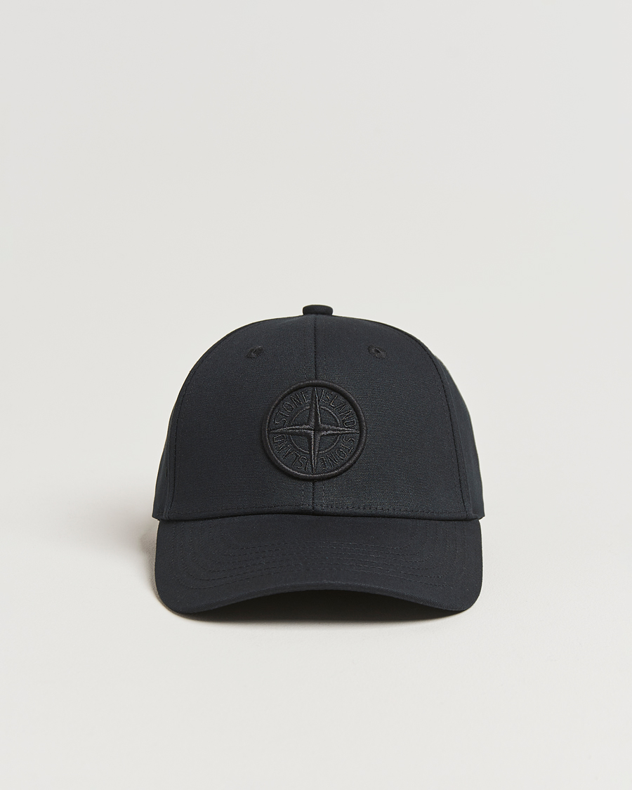 Homme | Bobs Et Casquettes | Stone Island | Classic Cotton Cap Black