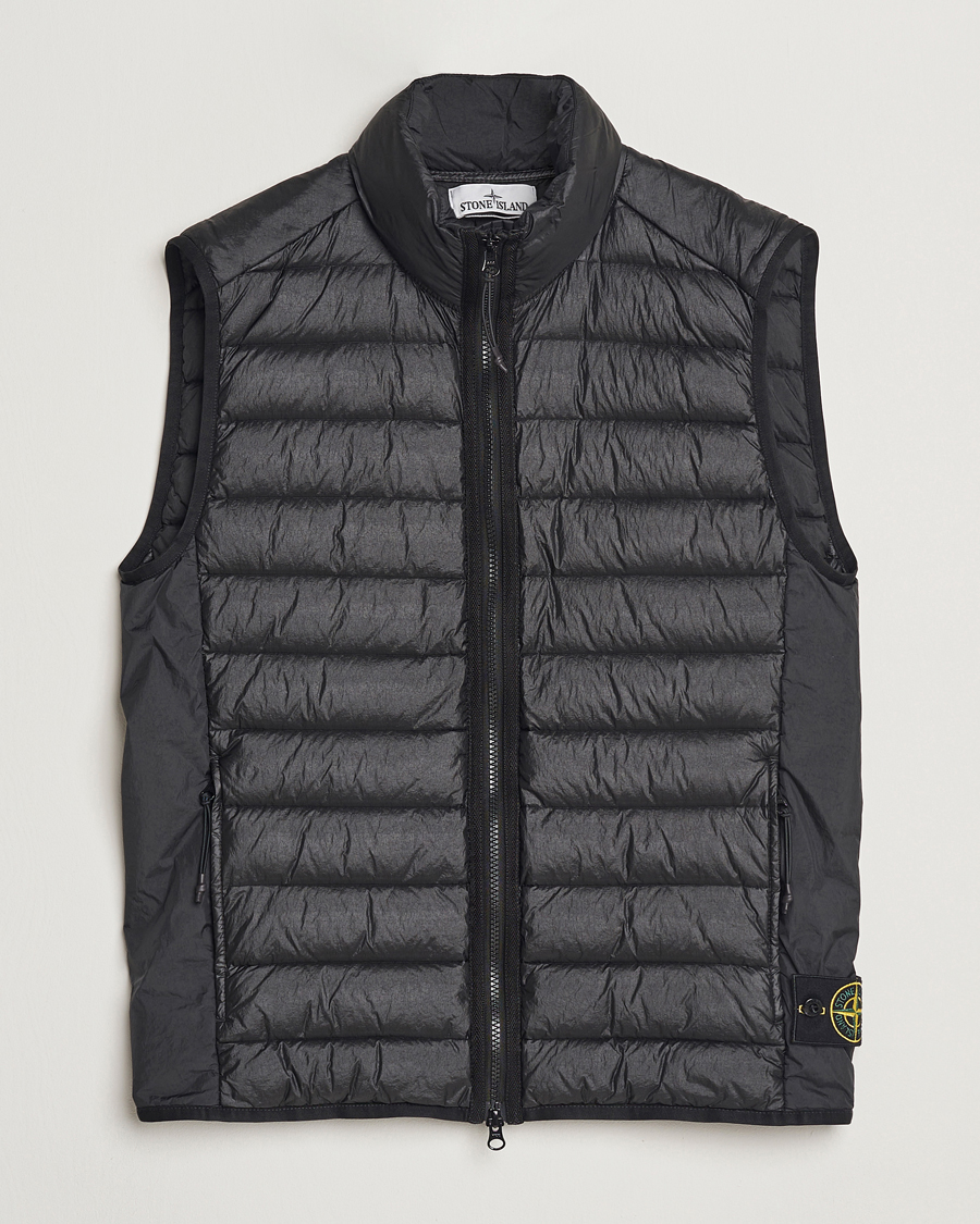 Homme | Gilets | Stone Island | Nylon Down Vest Black
