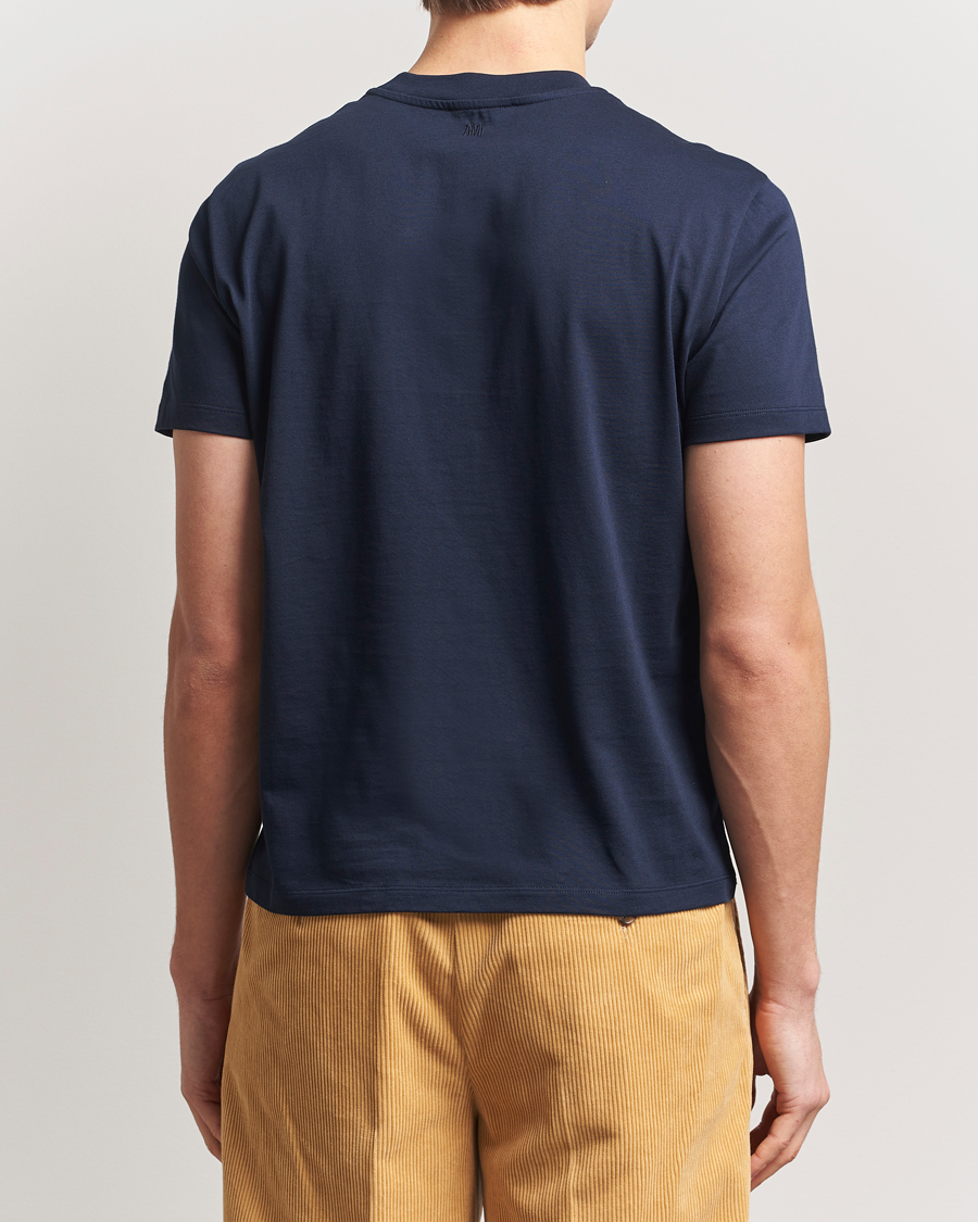 Homme | T-shirts | AMI | Heart Logo T-Shirt Navy