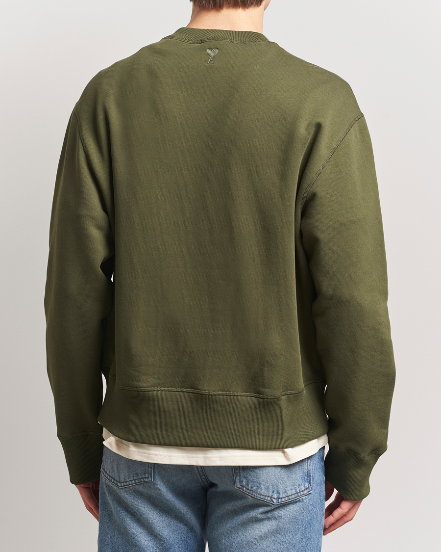Heren | Truien | AMI | Logo Sweatshirt Loden