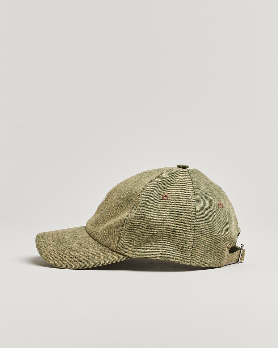 Homme | Bobs Et Casquettes | AMI | Off White Heart Logo Cap Green