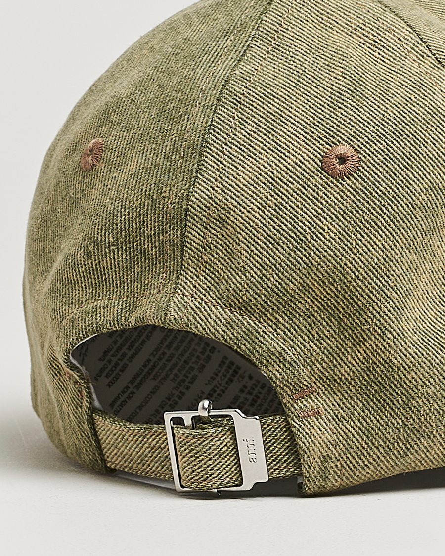 Homme | Bobs Et Casquettes | AMI | Off White Heart Logo Cap Green