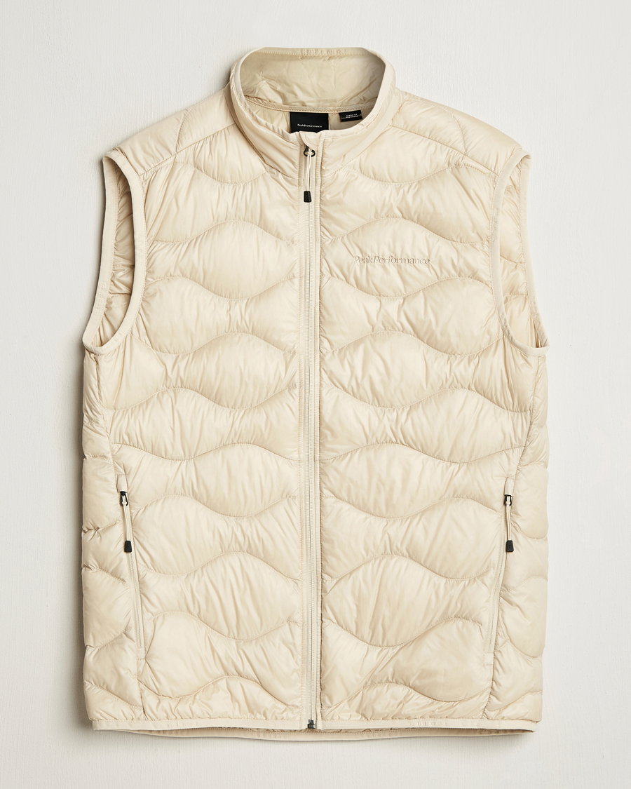 Homme | Manteaux Et Vestes | Peak Performance | Helium Down Vest Sand Fog