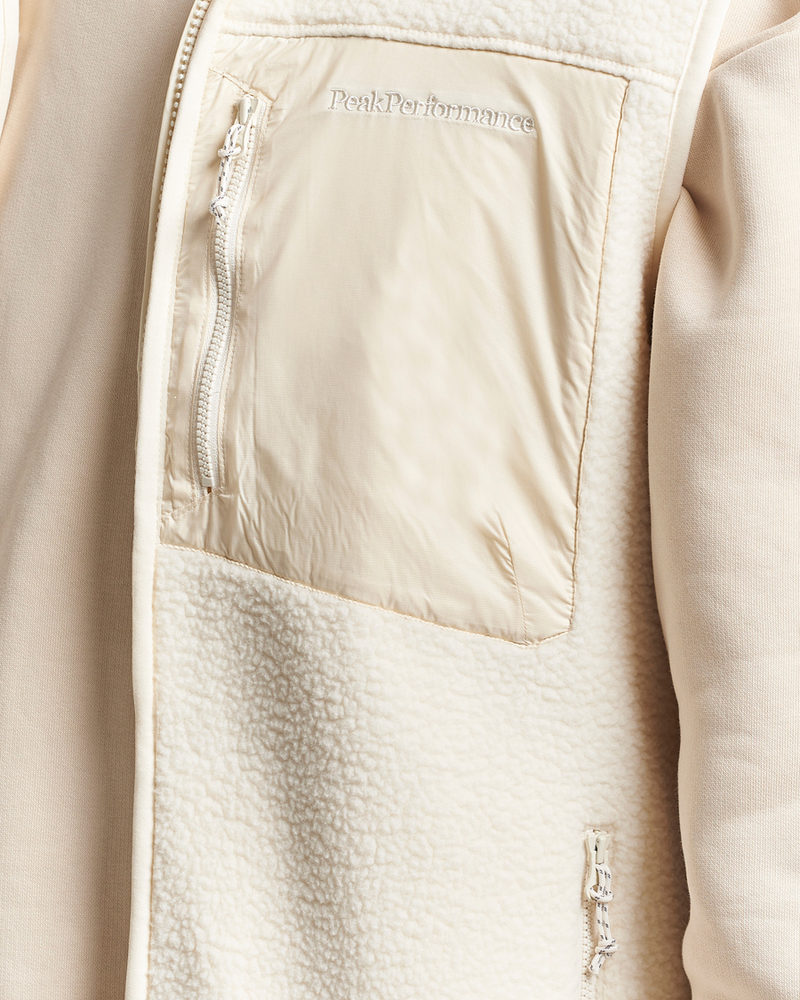 Homme | Pulls Et Tricots | Peak Performance | Pile Vest Vintage White