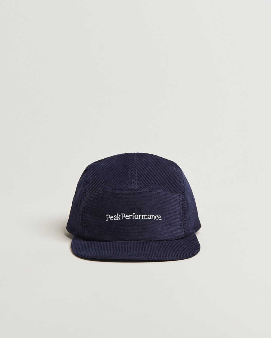 Heren | Hoeden en petten | Peak Performance | Cord Cap Blue Shadow