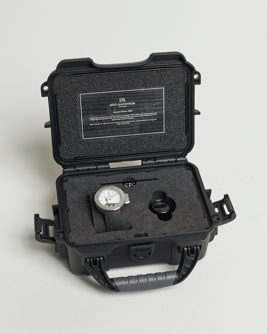 Heren | Sjöö Sandström Landsort Annual Edition White/Black | Sjöö Sandström | Landsort Annual Edition White/Black