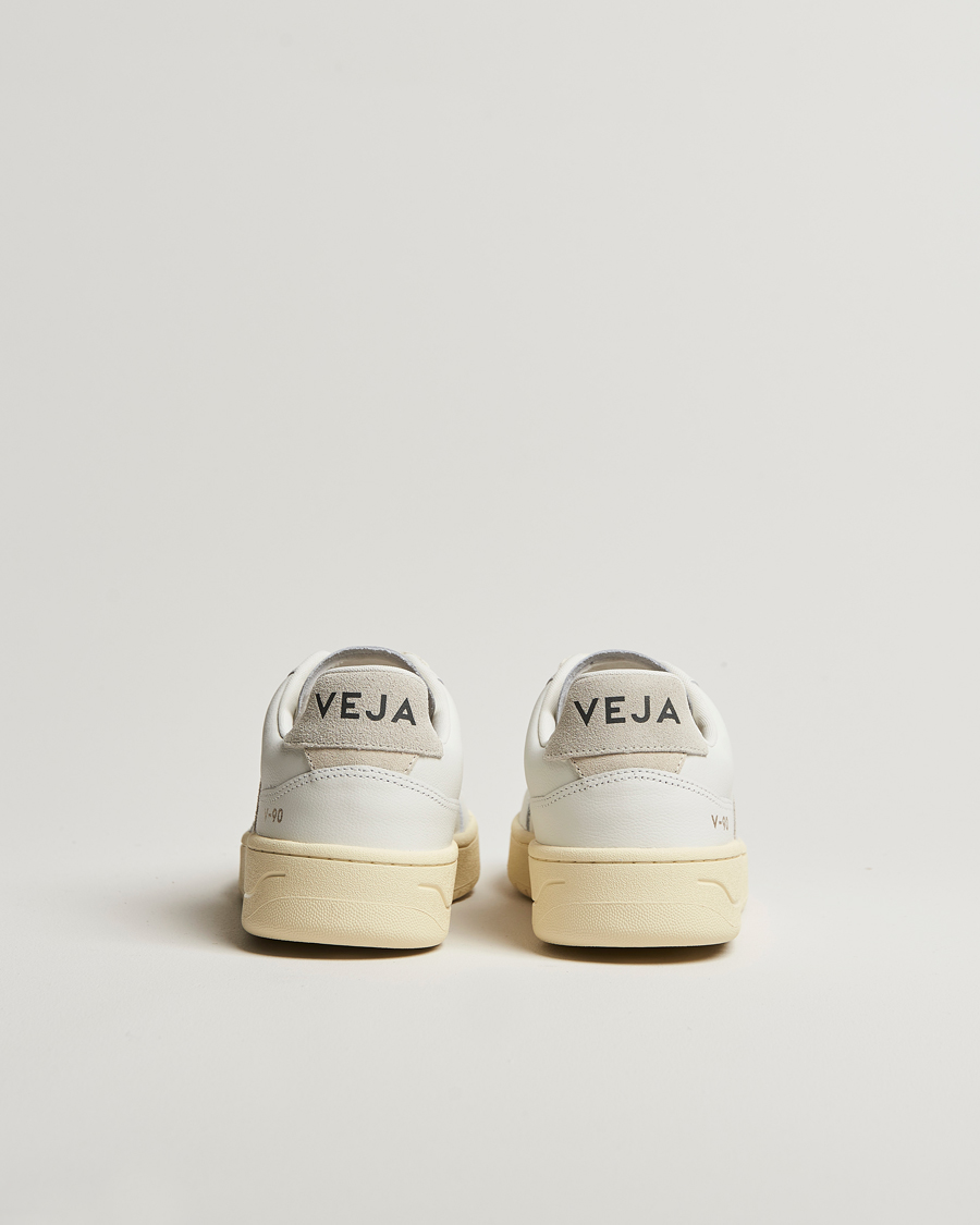 Homme | Baskets | Veja | V-90 Sneaker Extra White/Natural Suede