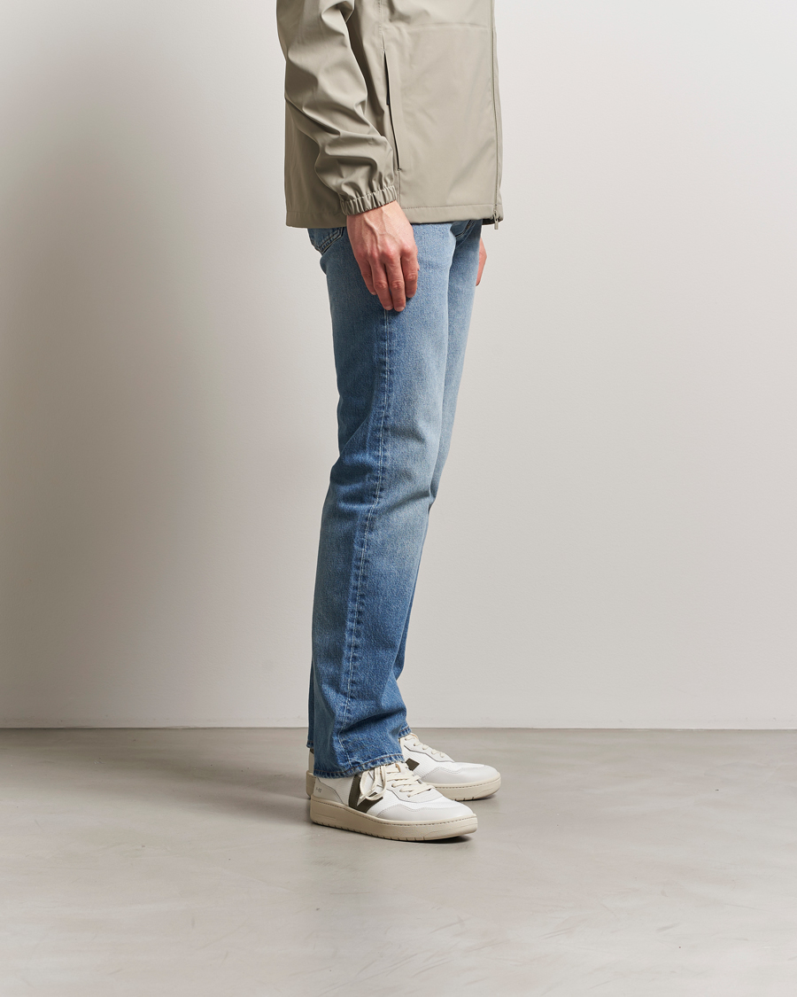 Heren | Sneakers | Veja | V-90 Mesh Sneaker White/Khaki