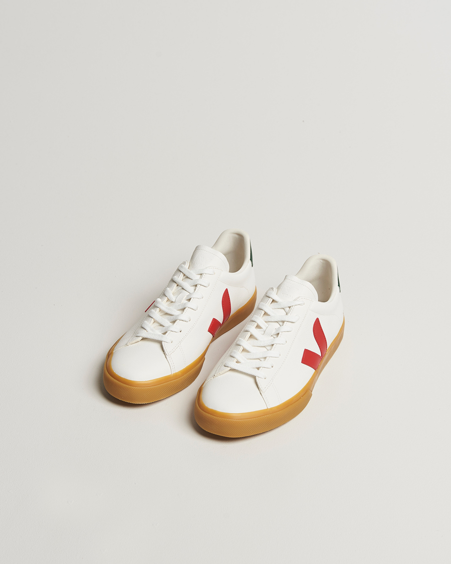 Heren | Sneakers | Veja | Campo Gum Sneaker Extra White/Pekin Poker