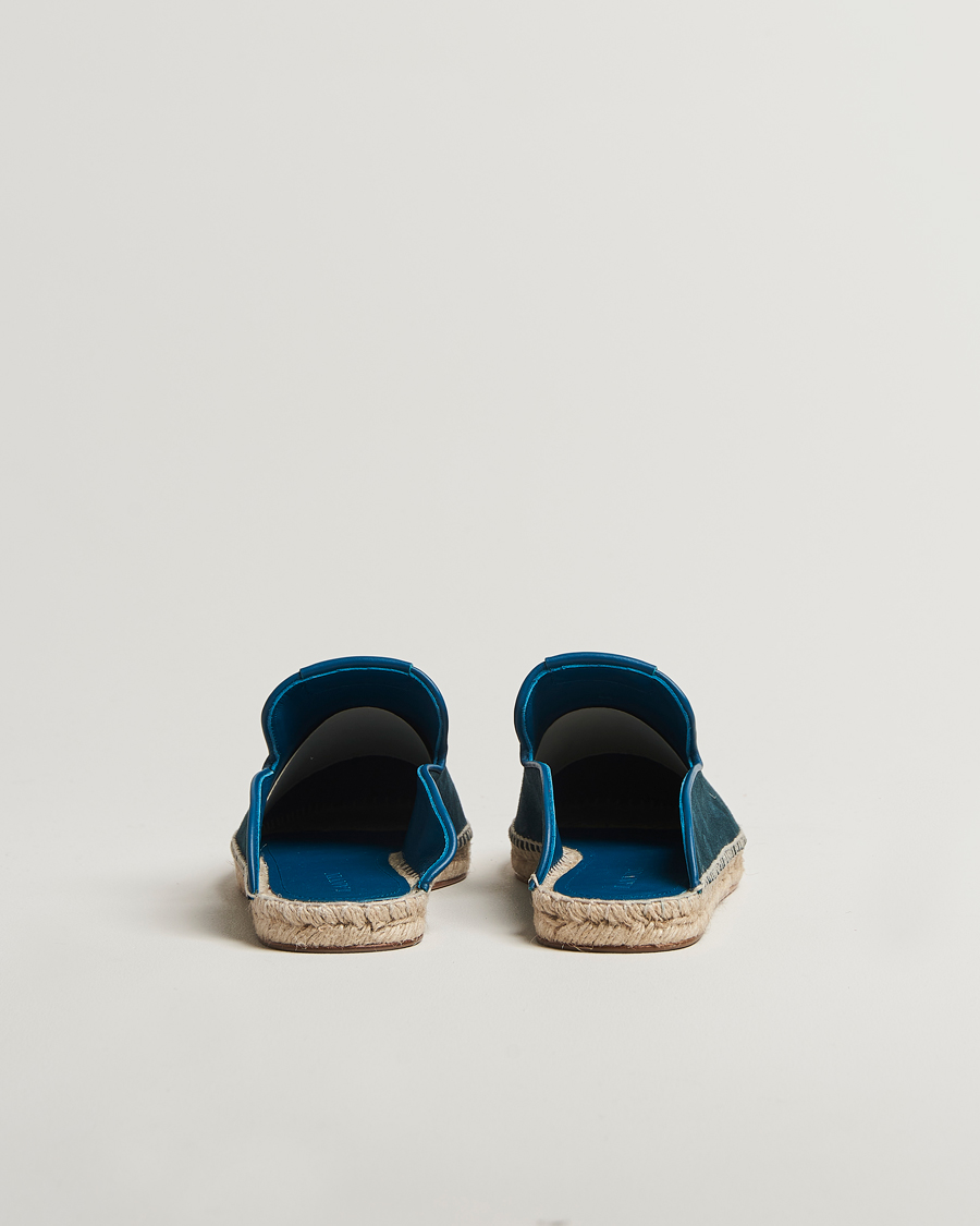 Heren | Lanvin Espadrilles Petrol Blue | Lanvin | Espadrilles Petrol Blue