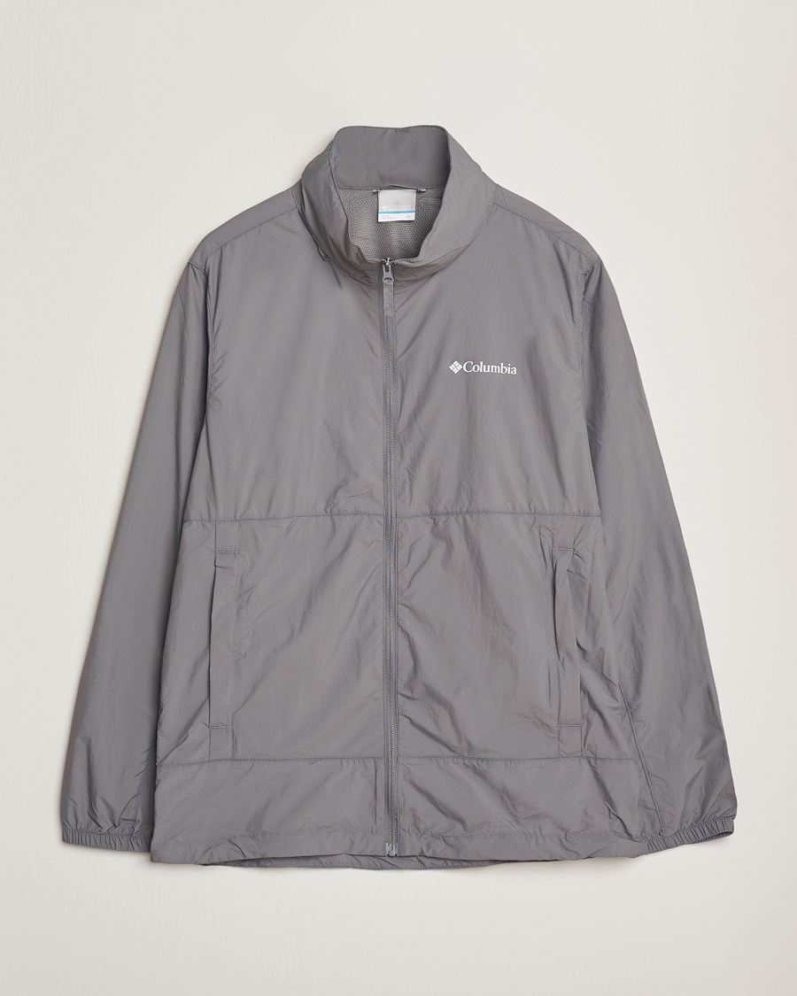Homme | Manteaux Et Vestes | Columbia | Loop Basin Windbreaker City Grey